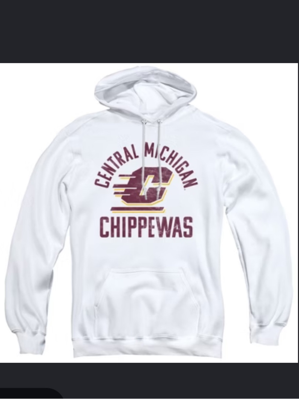 Jerzees Central Michigan Chippewas Pullover Hooded Sweatshirt